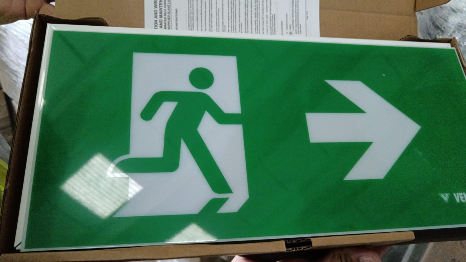 Imagen de SEÑALIZACIÓN INTERIOR DERECHA SIMPLE