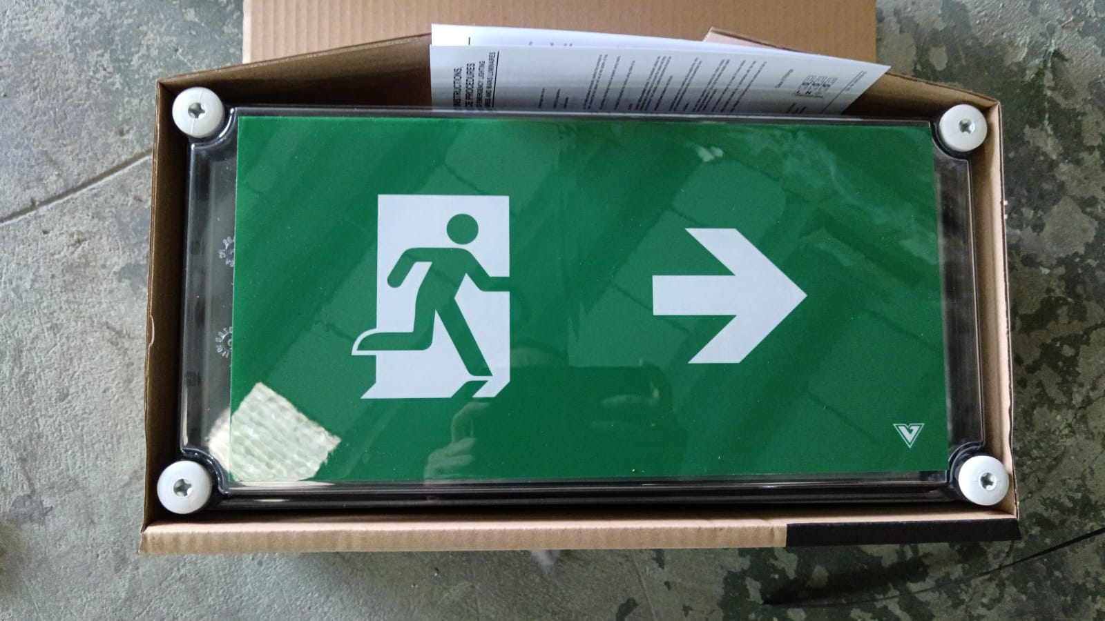 Imagen de SEÑALIZACIÓN EXTERIOR DERECHA SIMPLE