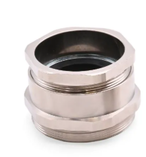 Imagen de PRENSAESTOPAS M32 DE LATÓN NIQUELADO, CON JUNTA DE PVC